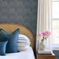 Meyberg Blue Geometric Wallpaper