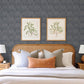Meyberg Blue Geometric Wallpaper