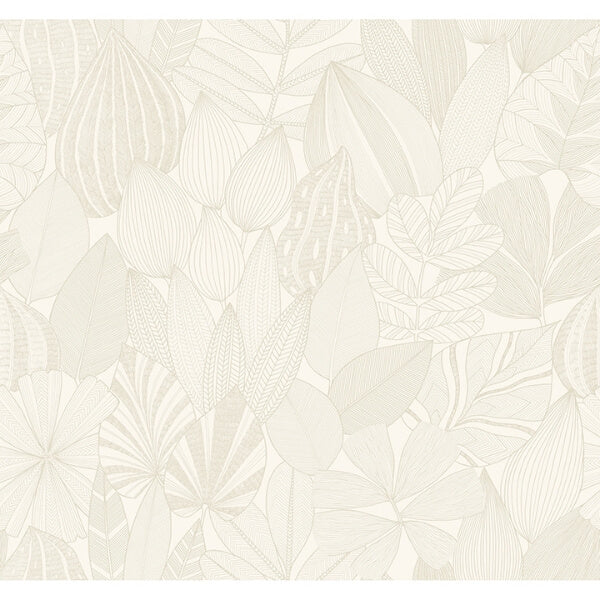 Mathias Pearl Botanical Wallpaper