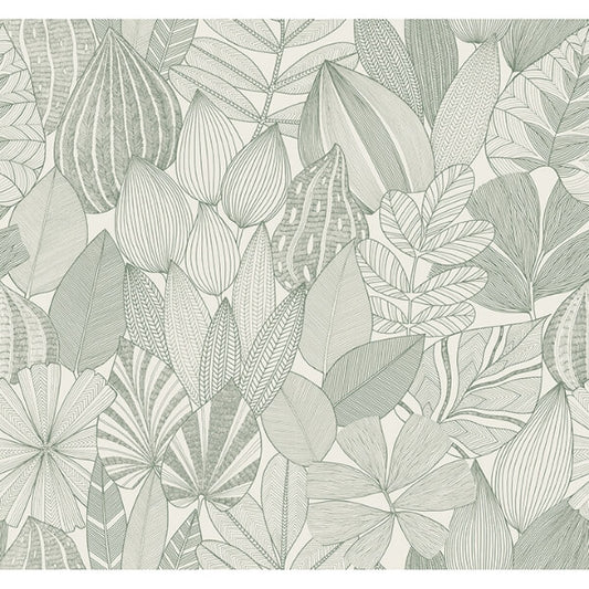 Mathias Green Botanical Wallpaper