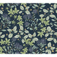 Mildred Indigo Botanical Trail Wallpaper