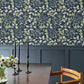 Mildred Indigo Botanical Trail Wallpaper