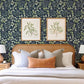 Mildred Indigo Botanical Trail Wallpaper