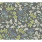 Mildred Charcoal Botanical Trail Wallpaper