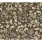 Mildred Espresso Botanical Trail Wallpaper