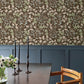 Mildred Espresso Botanical Trail Wallpaper