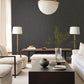 Huntington Charcoal Geometric Stripe Wallpaper