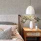 Ashbee Dark Grey Faux Tweed Wallpaper