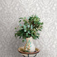 Kiwassa Grey Antler Damask Wallpaper