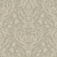 Kiwassa Sage Antler Damask Wallpaper