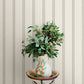Johnny Charcoal Stripes Wallpaper