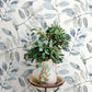Pinnate Blue Leaves Wallpaper