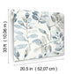 Pinnate Blue Leaves Wallpaper