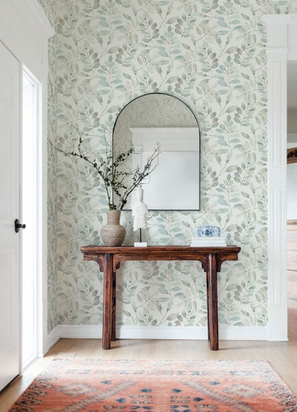Pinnate Mint Leaves Wallpaper