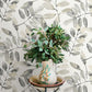 Pinnate Charcoal Leaves Wallpaper