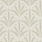 Tap Root Beige Floral Damask Wallpaper