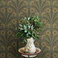 Tap Root Green Floral Damask Wallpaper