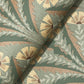 Tap Root Green Floral Damask Wallpaper