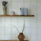 Auberge White Plaid Wallpaper