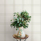 Auberge White Plaid Wallpaper