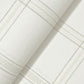 Auberge White Plaid Wallpaper