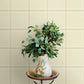 Auberge Ivory Plaid Wallpaper