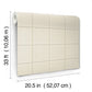 Auberge Ivory Plaid Wallpaper