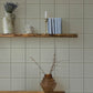 Auberge Taupe Plaid Wallpaper