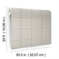 Auberge Taupe Plaid Wallpaper
