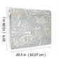 Holt Light Blue Woodland Wallpaper