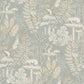 Holt Seafoam Woodland Wallpaper