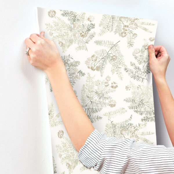 Frith Green Botanical Wallpaper