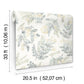 Frith Sea Green Botanical Wallpaper