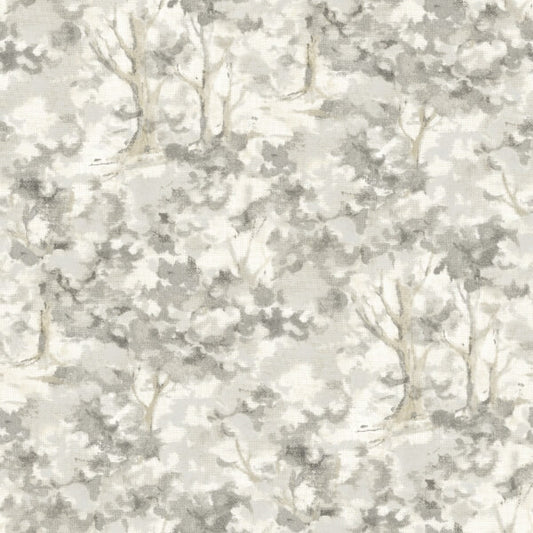 Thicket Charcoal Forest Wallpaper