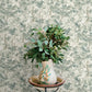 Thicket Teal Forest Wallpaper