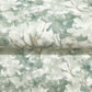Thicket Teal Forest Wallpaper