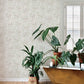 Revelry White Forest Frolic Wallpaper
