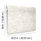 Revelry White Forest Frolic Wallpaper