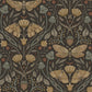 Mystic Moth Black Forest Magic Wallpaper
