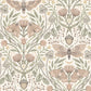 Mystic Moth Blush Forest Magic Wallpaper