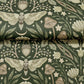 Mystic Moth Dark Green Forest Magic Wallpaper
