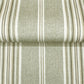 Calvados Moss Linen Stripe Wallpaper