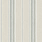 Calvados Turquoise Linen Stripe Wallpaper