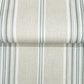 Calvados Turquoise Linen Stripe Wallpaper