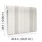 Calvados Grey Linen Stripe Wallpaper