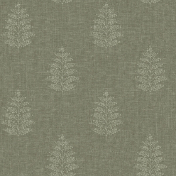 Frond Dark Green Leaf Wallpaper