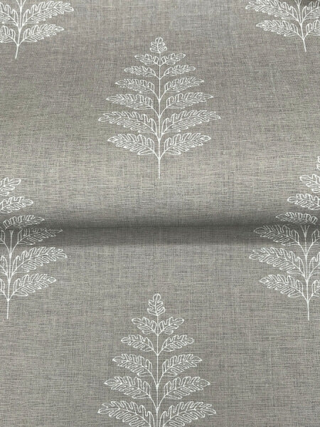 Frond Charcoal Leaf Wallpaper
