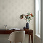 Frond Beige Leaf Wallpaper