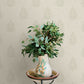 Frond Beige Leaf Wallpaper