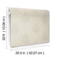 Frond Beige Leaf Wallpaper